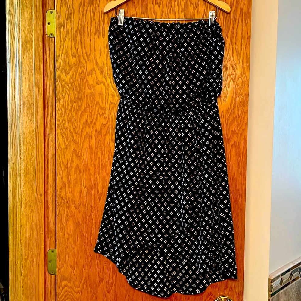 Strapless dress